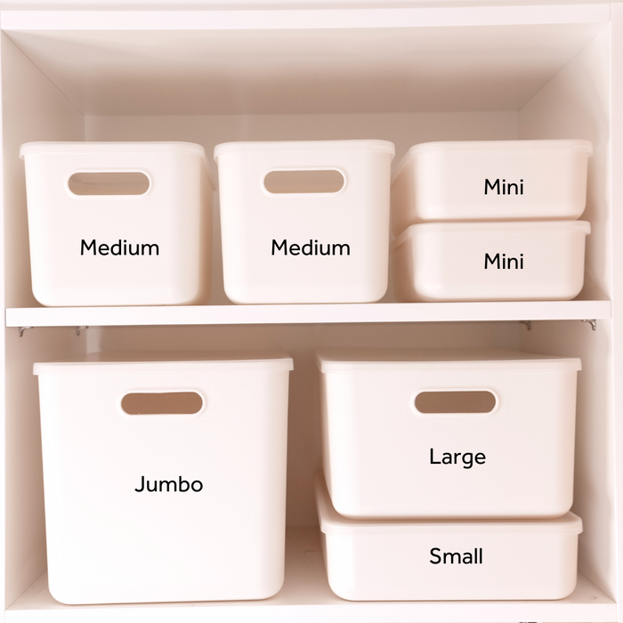 Storage Container with Plastic Lid - Jumbo