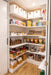 Pantry organisation with airtight pantry food storage jars