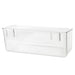 Clear Wall Mount Adhesive Storage Container - Wide for kitchen organisation. 