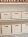 White Storage Container with Plastic Lid - 12 Pack. Storage Tubs, Kitchen organiser, organiser, pantry organisers