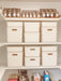 White Storage Container with Plastic Lid - 12 Pack. Storage Tubs, Kitchen organiser, organiser, pantry organisers