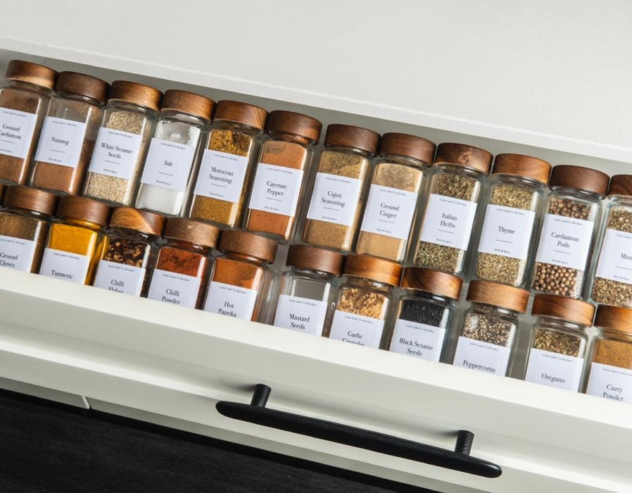 Acrylic Herb & Spice Drawer Organiser – Little Label Co