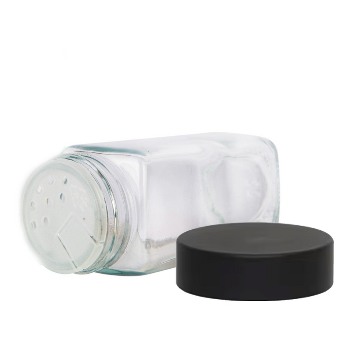 Black Shaker Spice Jars - 125ml