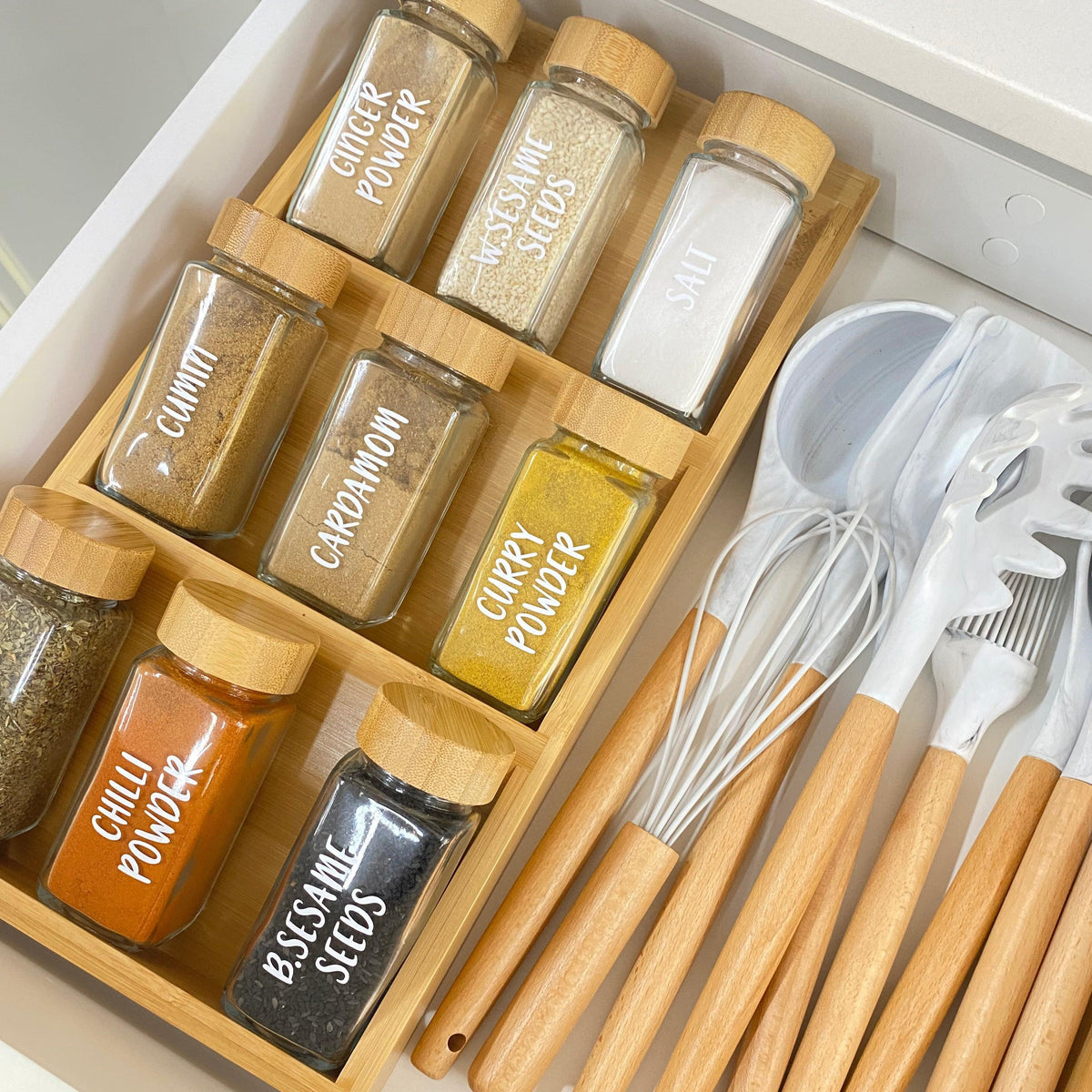 Herb and Spice Organisation For your Pantry and Kitchen — Little Label Co