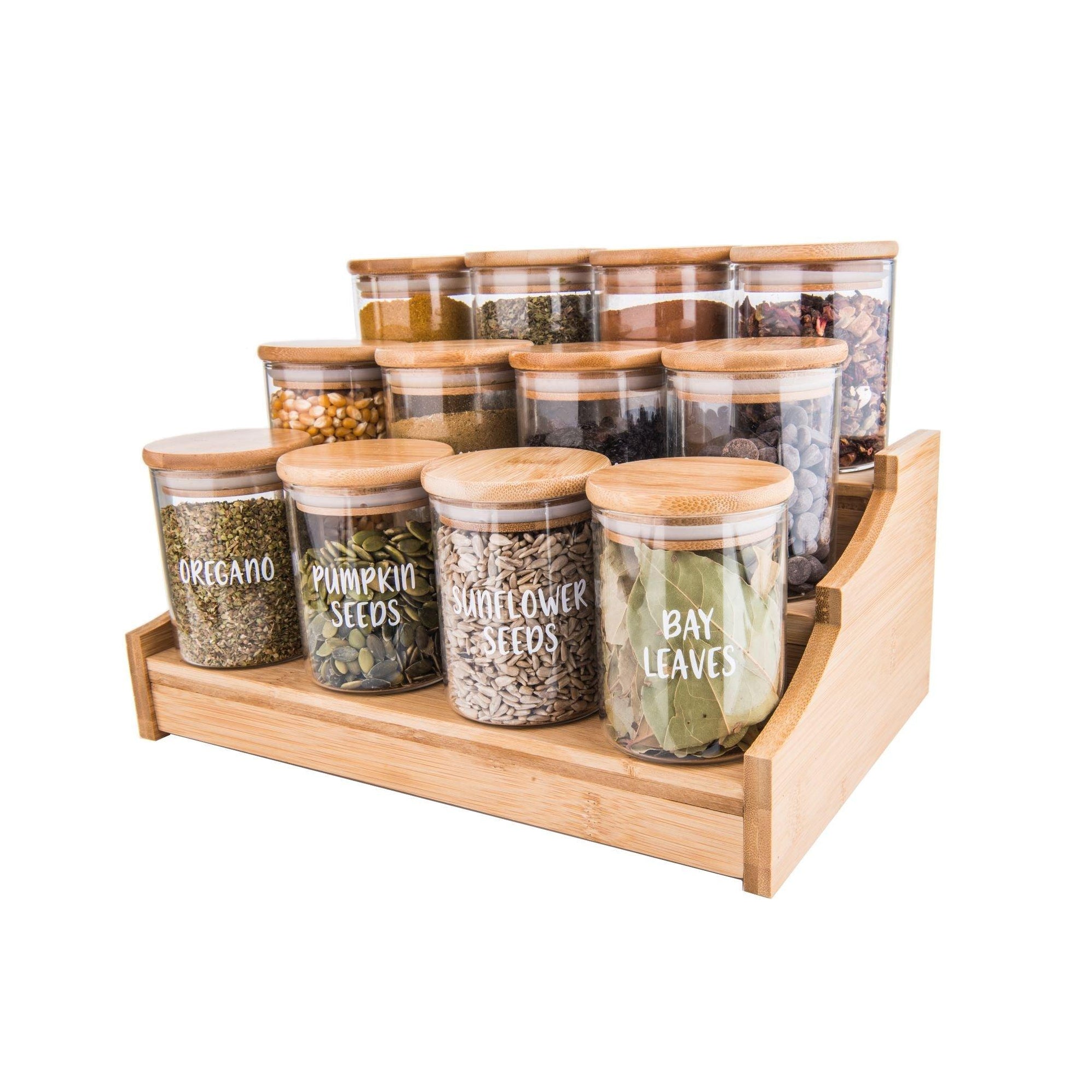 200ml Herb & Spice Large Jars For Your Pantry And Kitchen Organisation ...