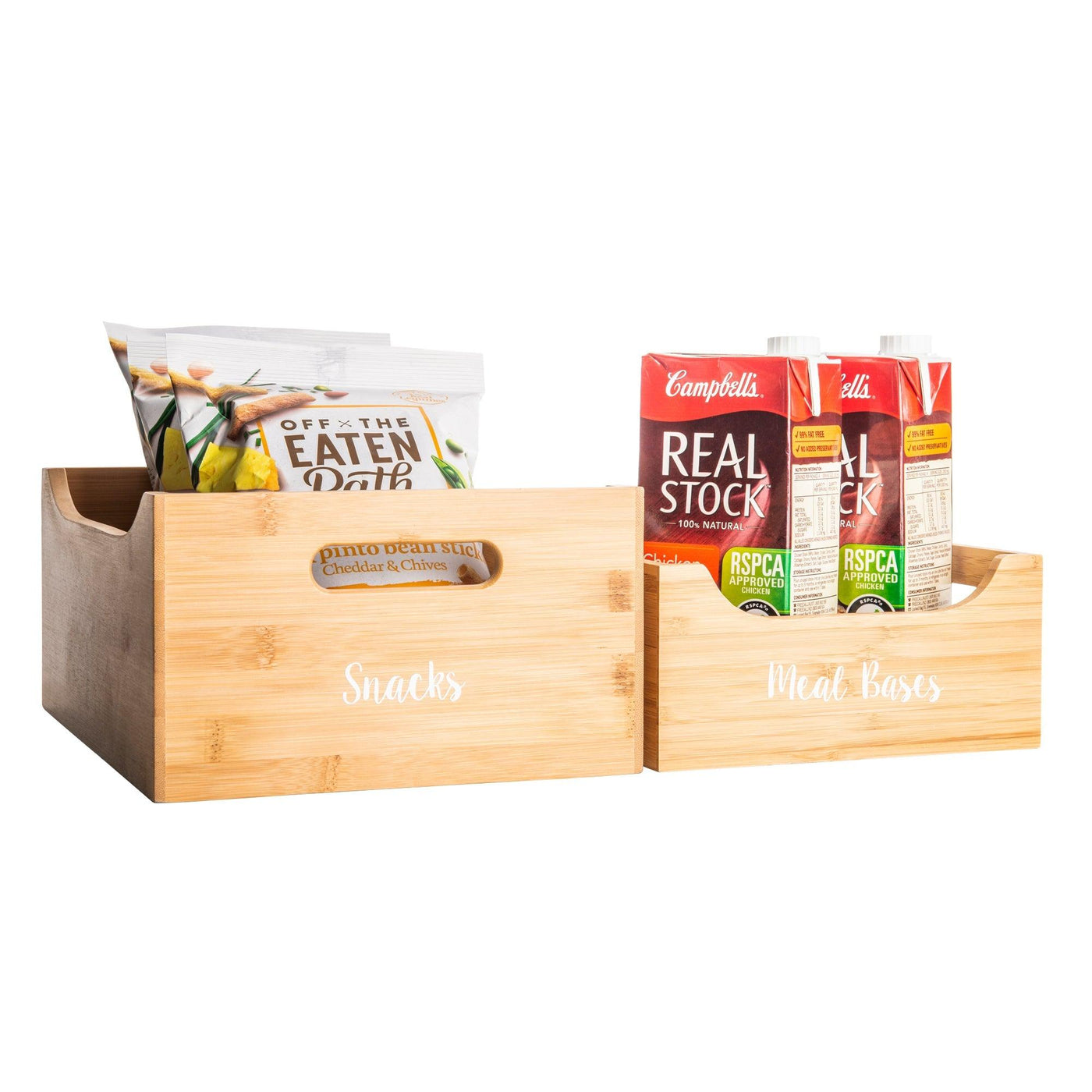 Bamboo Storage Tub Large – Little Label Co